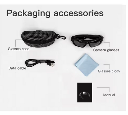 Chrome Eye Camera Glasses