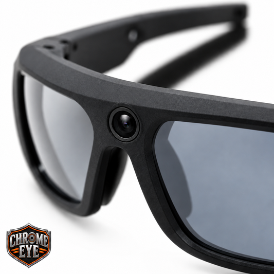 Chrome Eye Camera Glasses