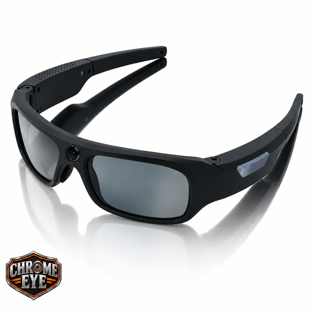 Chrome Eye Camera Glasses